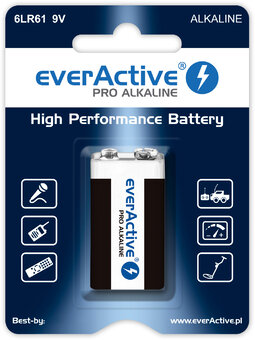 EverActive PRO 650mAh 9V paristo