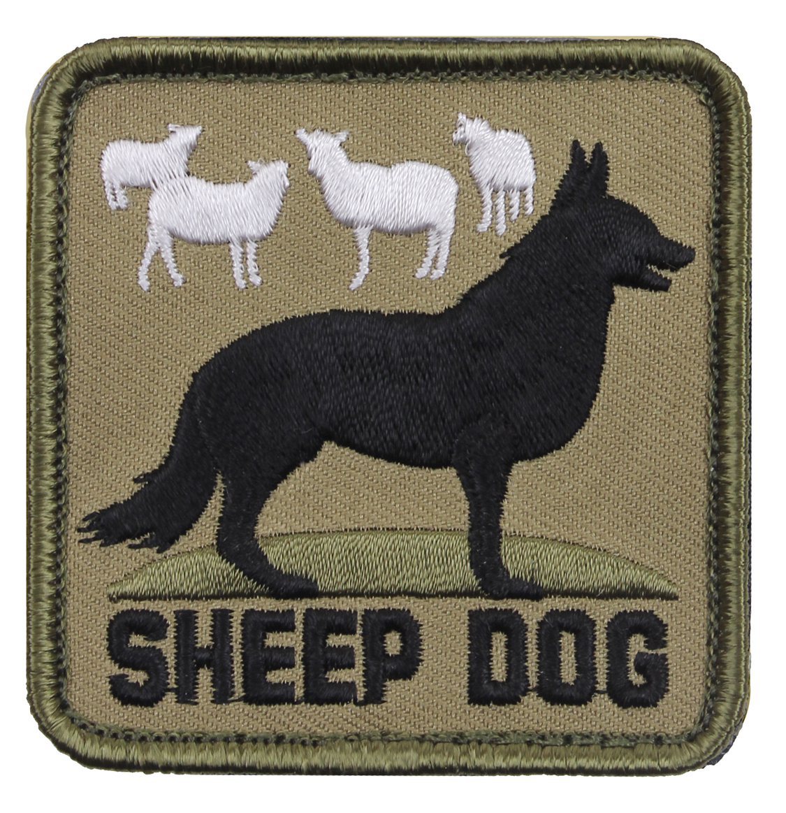 Moraalimerkki Sheep Dog, Hiekka