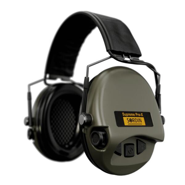 Sordin® Aktiivikuulosuojaimet Pro-X Hear2 Slim Vihreä