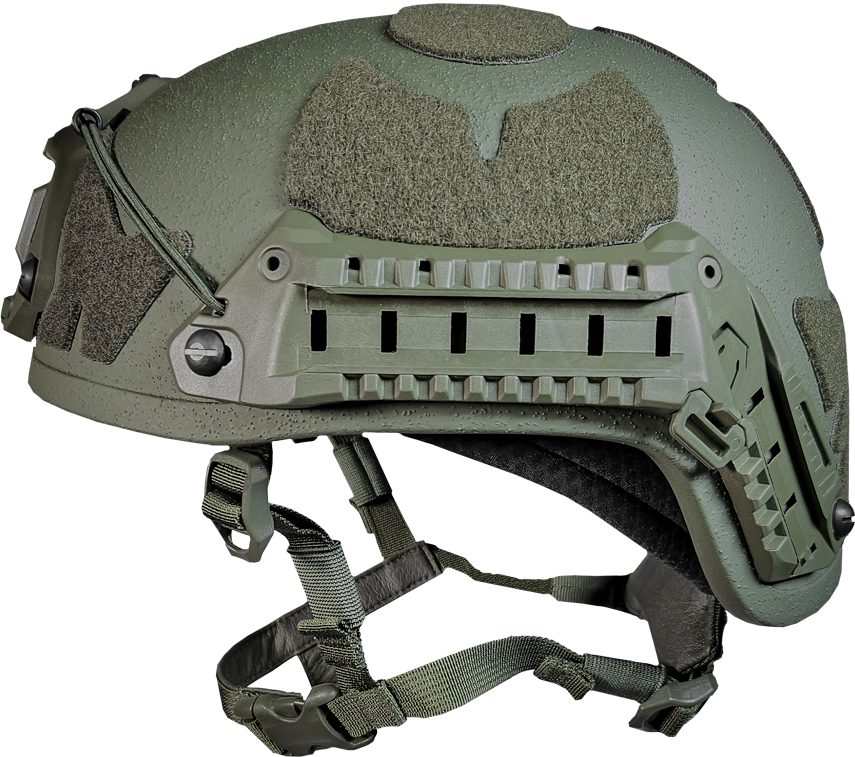 Sioen Ballistics RESTAC High Cut Ballistinen kypärä BK-ACH-HC, NIJIIIA - Oliivi 