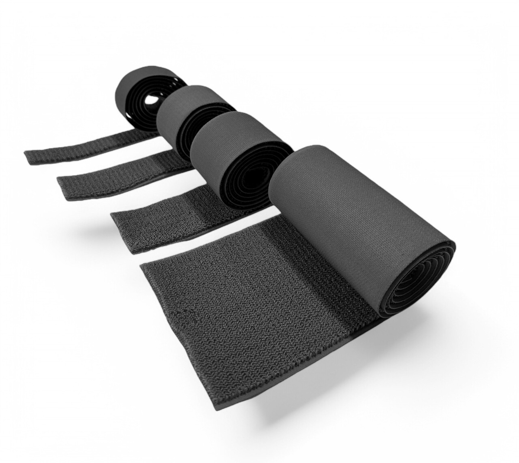 Velcro® nauha, ommeltava  25mm/ LOOP/ Musta