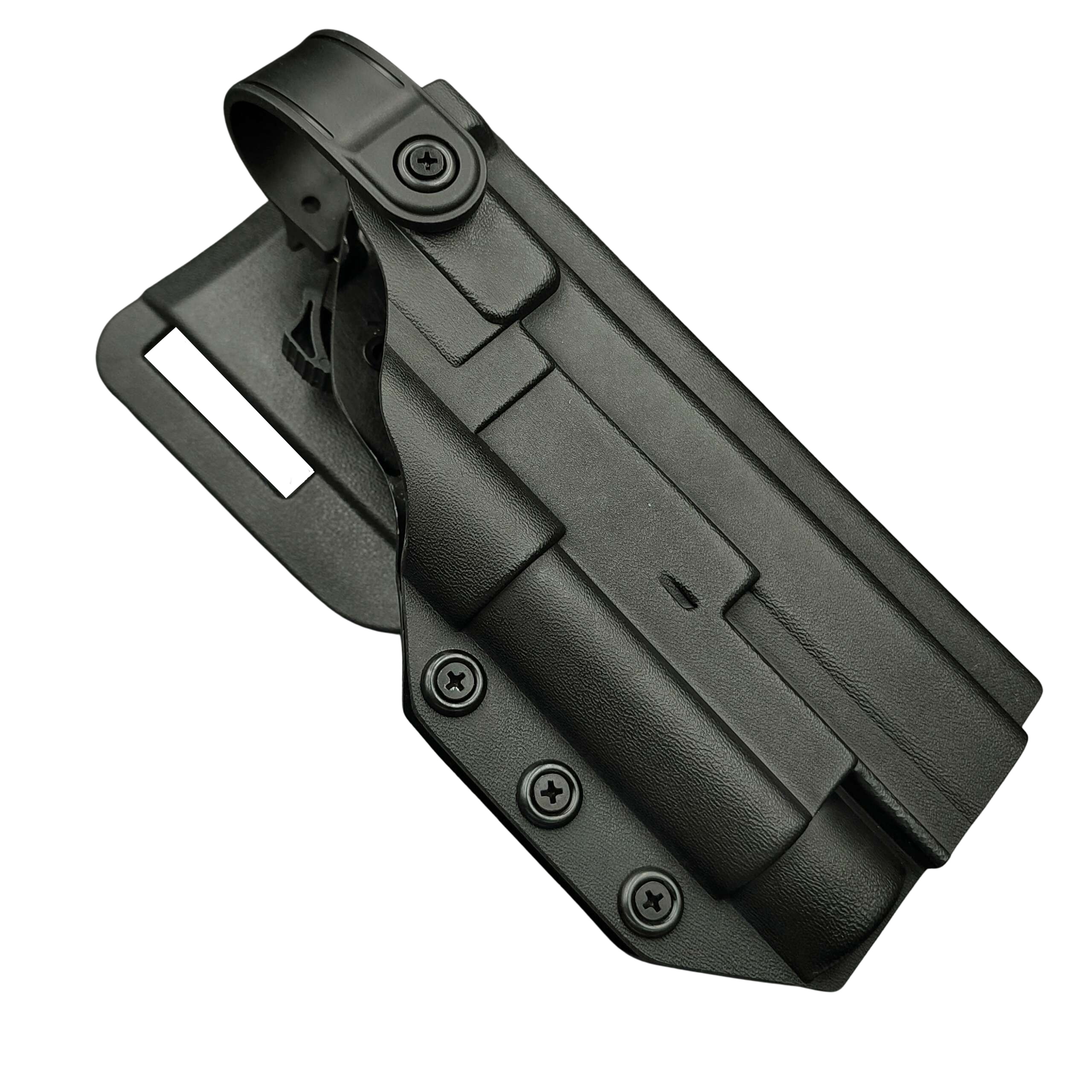 DoubleTap OWB STRIGHTER SLS/WML Pistoolikotelo Glock 17+ asevalo, Mid-Ride vyökiinnikkeellä
