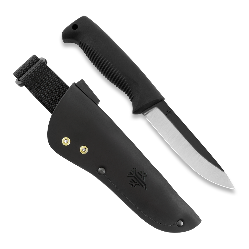 Peltonen Knives Sissipuukko M07 naku, nahkatuppi