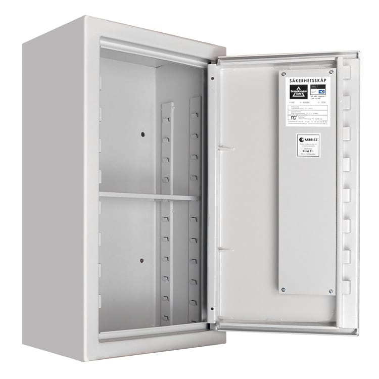 Osta Scandinavian Safe Asekaappi SP22 koodilukolla, Valkoinen Total Shopista