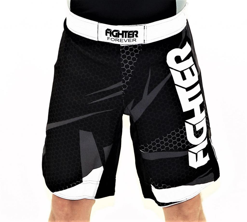 Fighter Forever MMA Shortsit MUSTA