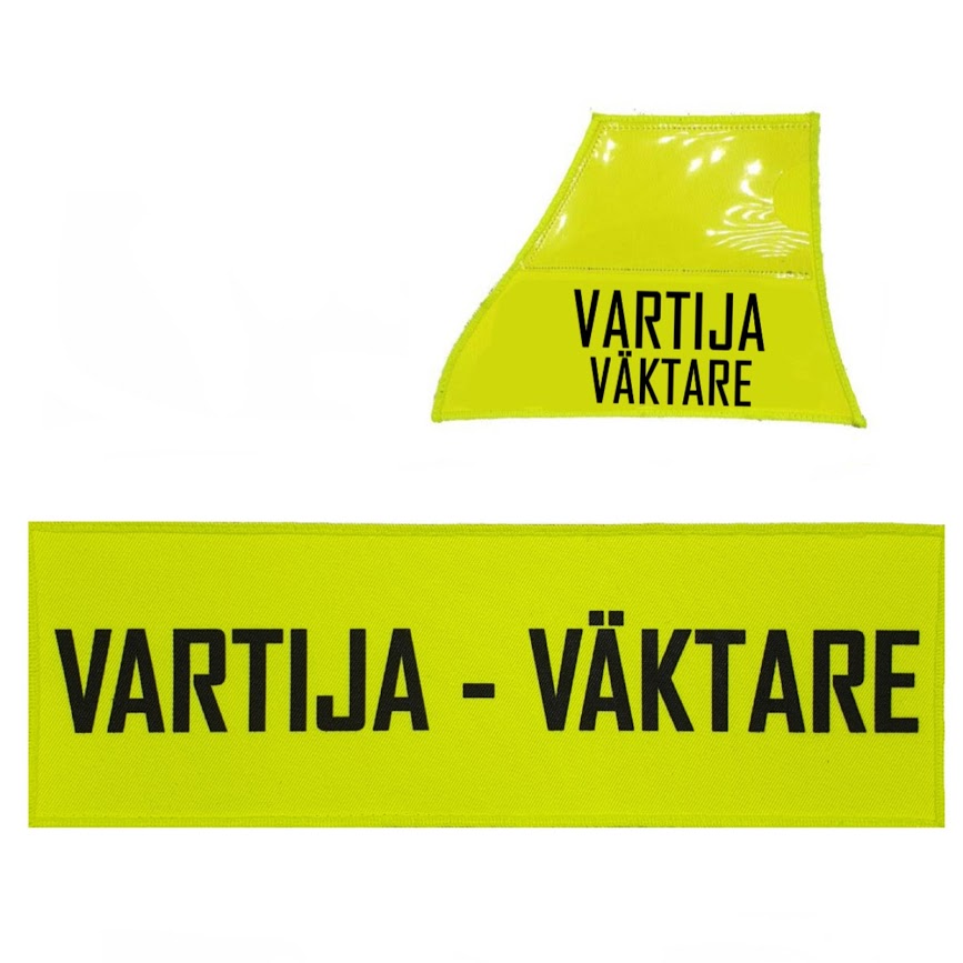 Authorities Gear Compact tunnuspaketti - VARTIJA, keltainen