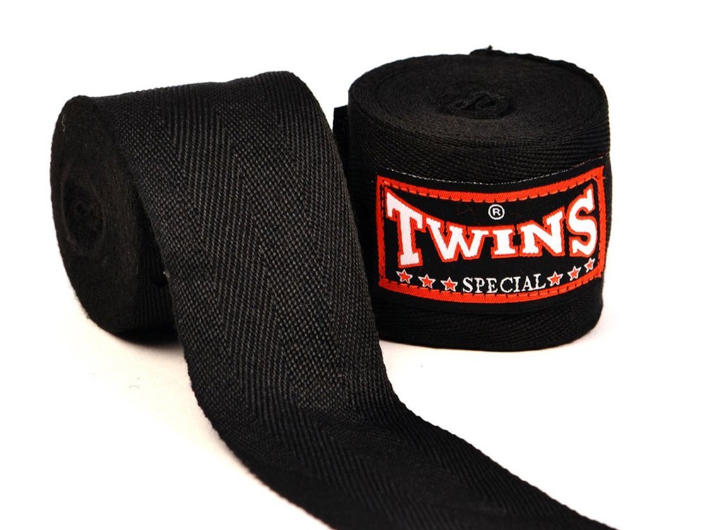 Twins Special käsisiteet 5m MUSTA