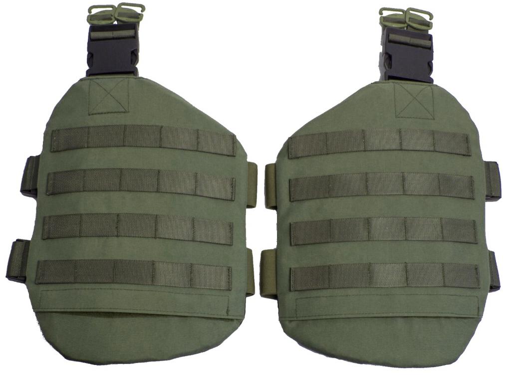 Sioen Ballistics Tacticum Luotisuojatut Reisisuojat NIJIIIA, Oliivi