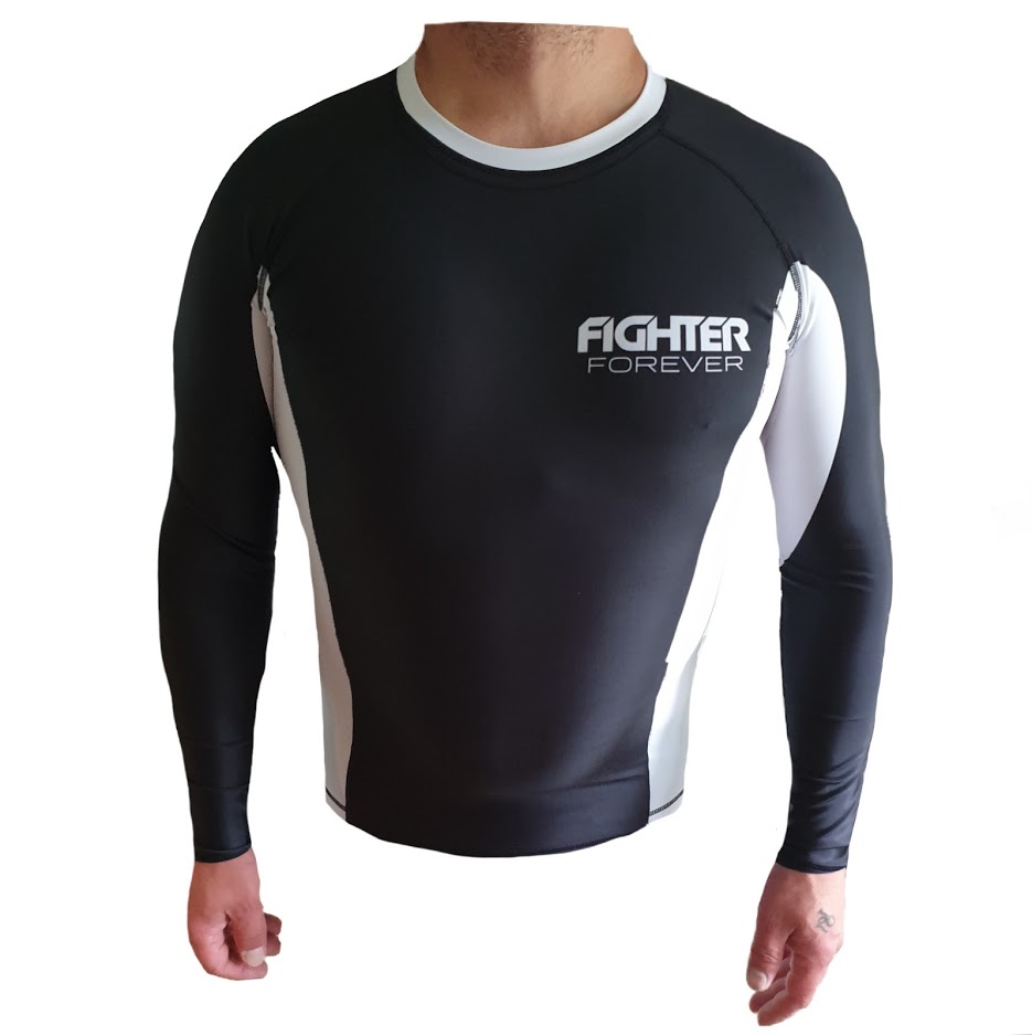 Fighter Forever Rash Guard MUSTA-VALKO