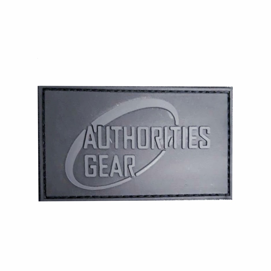 Authorities Gear 3D patch Black