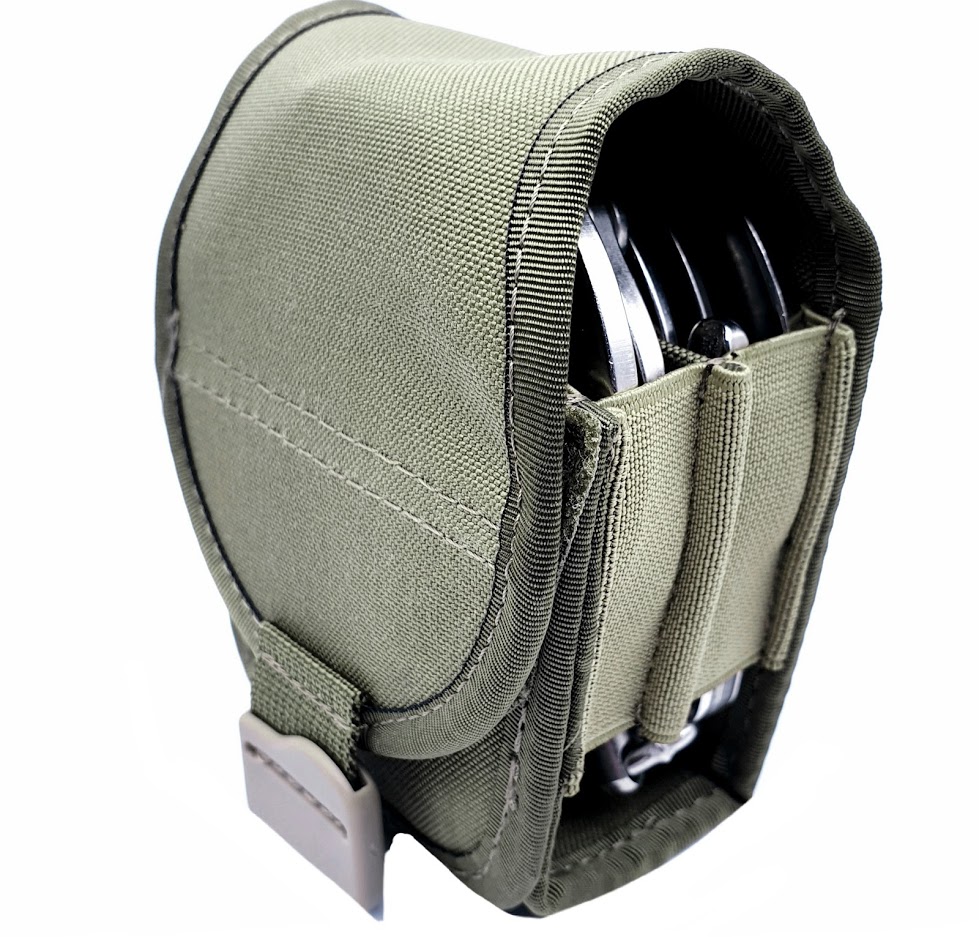 Authorities PRO DOUBLE Käsirautakotelo Ranger Green
