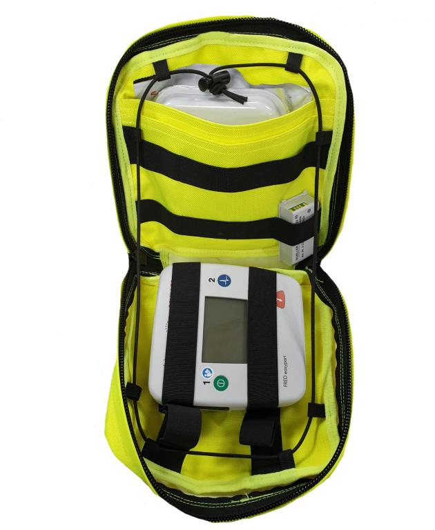 Authorities Gear PRO Iso Varustetasku Hi-Viz keltainen
