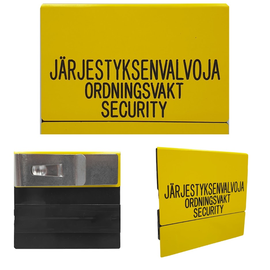 Total Gear- Tactical Järjestyksenvalvojan laatta PRO