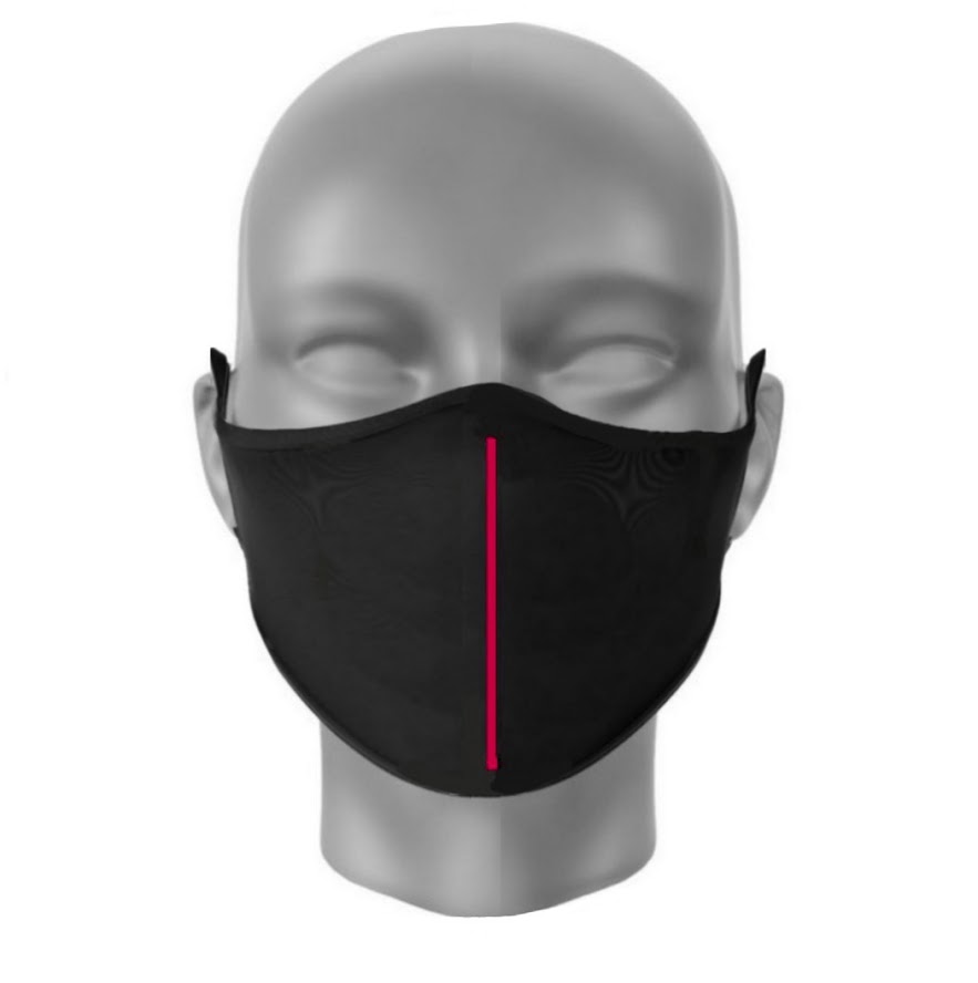 COOL-MASK PRO Kasvomaski Thin Red Line