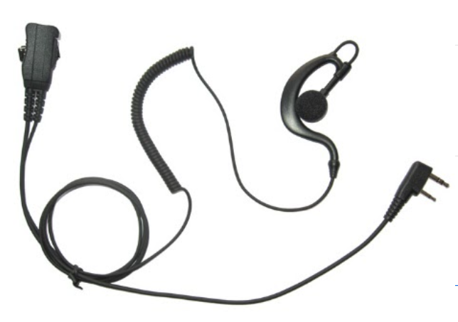 OEM Wouxun /Kenwood Radiopuhelimen Headset, C-lenkki