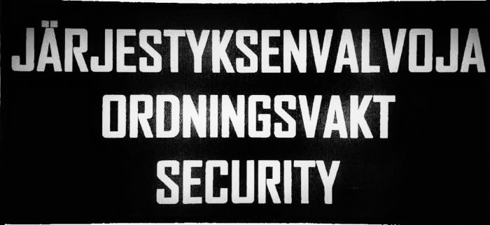 Authorities Gear Varusteliivin JLJV Heijastava selkätunnus