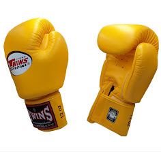 Twins nyrkkeilyhanskat CLASSIC YELLOW
