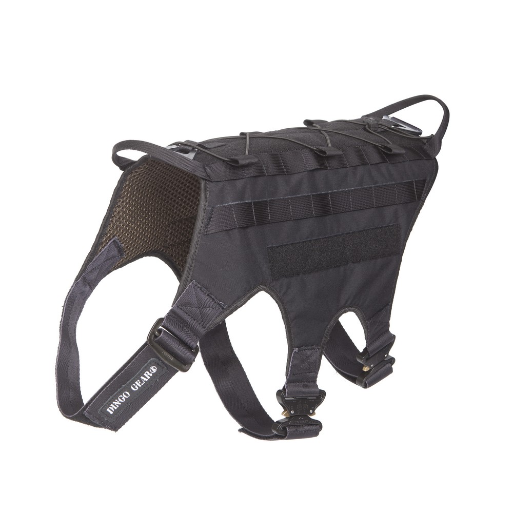 Dingo Gear Taktiset liivit MOLLE/MUSTA