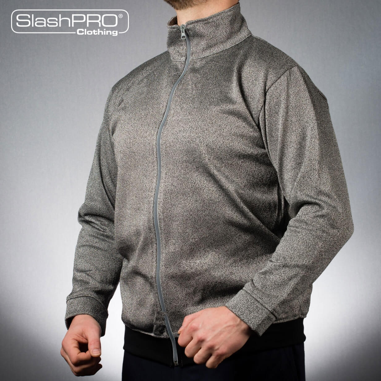 SlashPRO® viiltosuojattu Full Zip poolopaita 