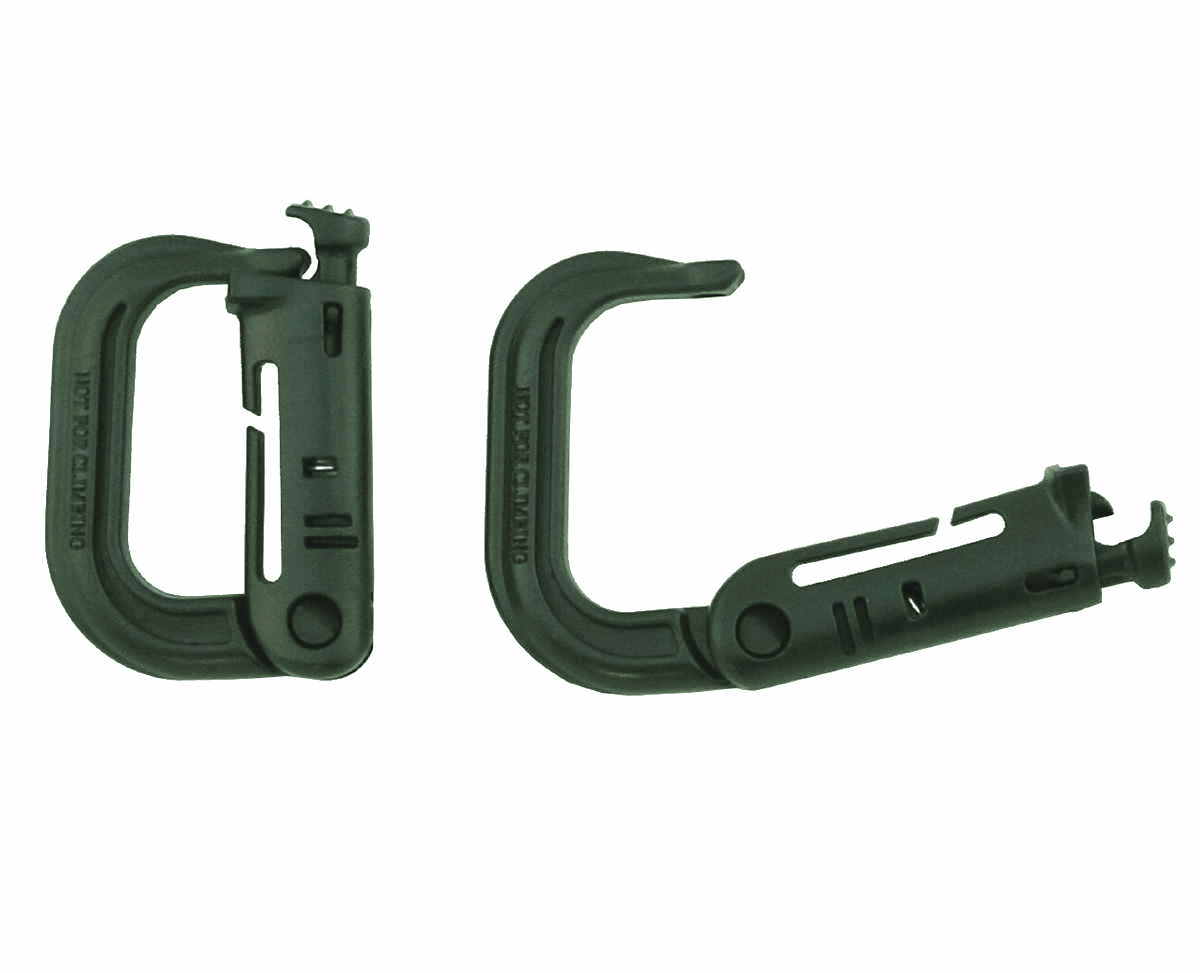 Total Maahantuonti MOLLE Karabiineri OD GREEN