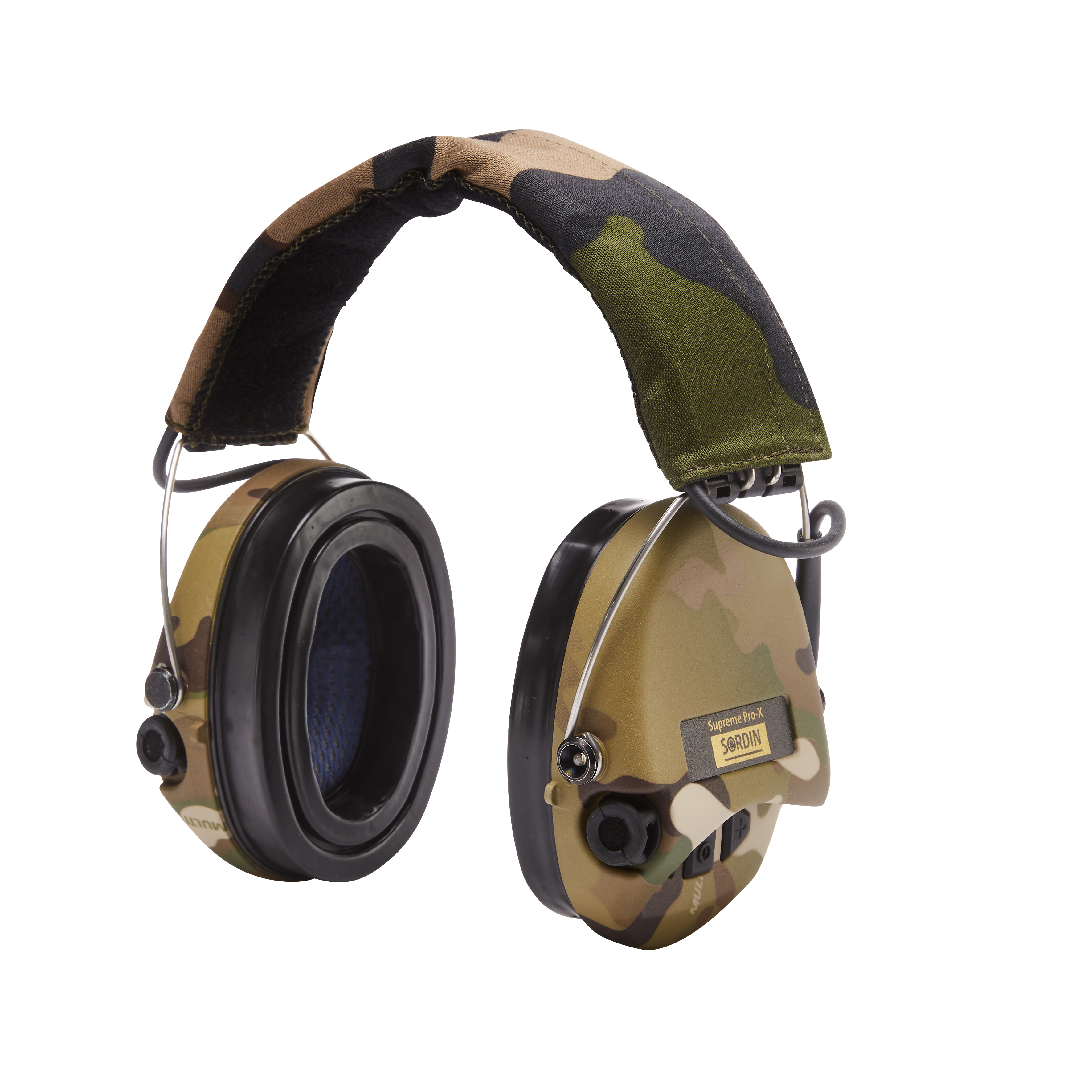 Aktiivikuulosuojaimet Sordin Supreme Pro-X Hear2 LED Gel LED CAMO