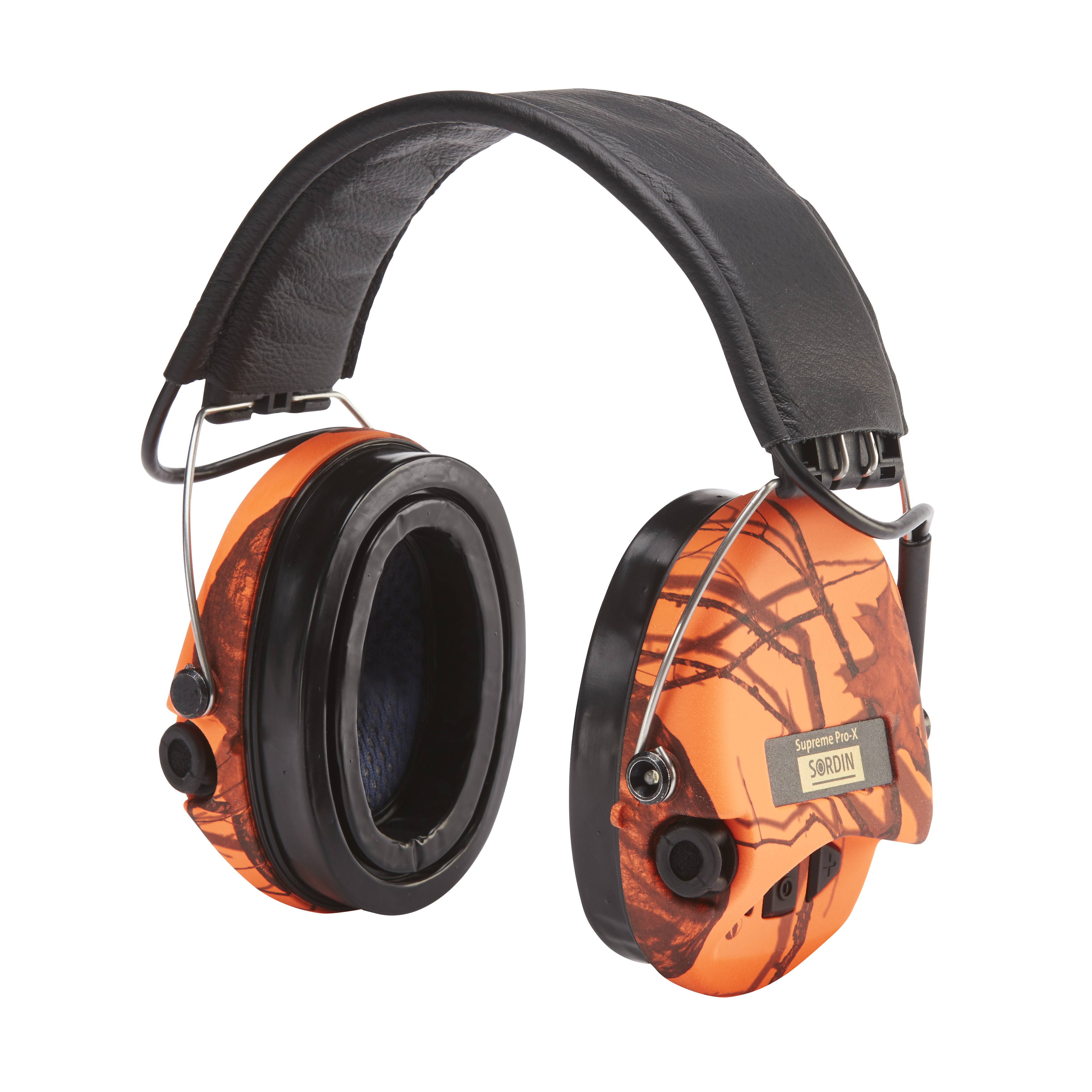 Sordin® Aktiivikuulosuojaimet Pro-X Hear2 LED Gel Blaze ORANSSI CAMO