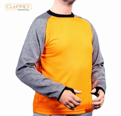 CutPRO® pitkähihainen paita viiltosuojatuilla käsivarsilla