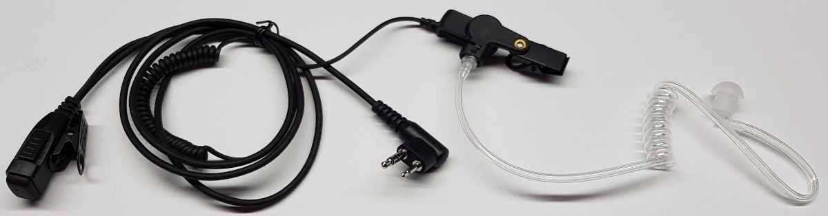 Hytera Radiopuhelimen Headset, ilmaputki