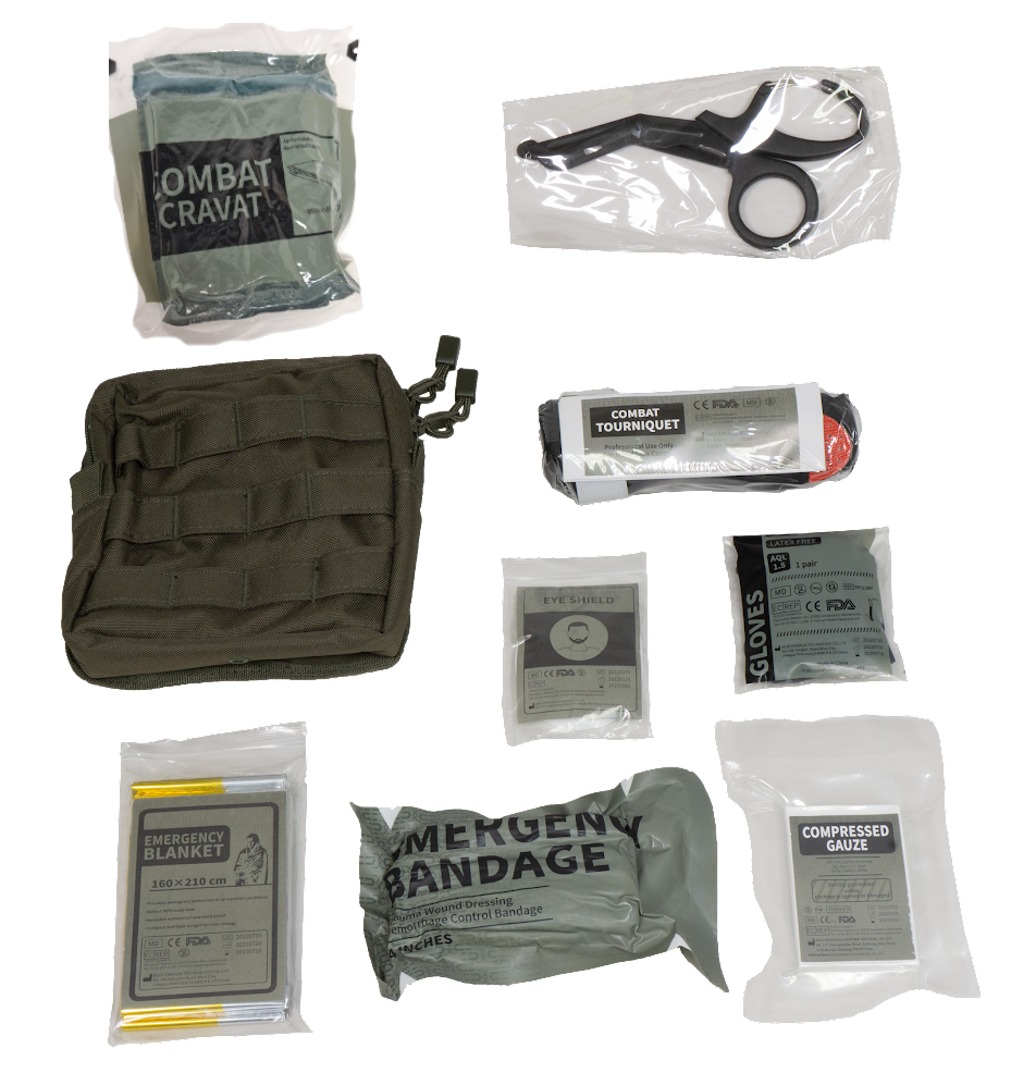 Hunter/ Shooter IFAK KIT- Metsästäjän ensiapupakkaus 
