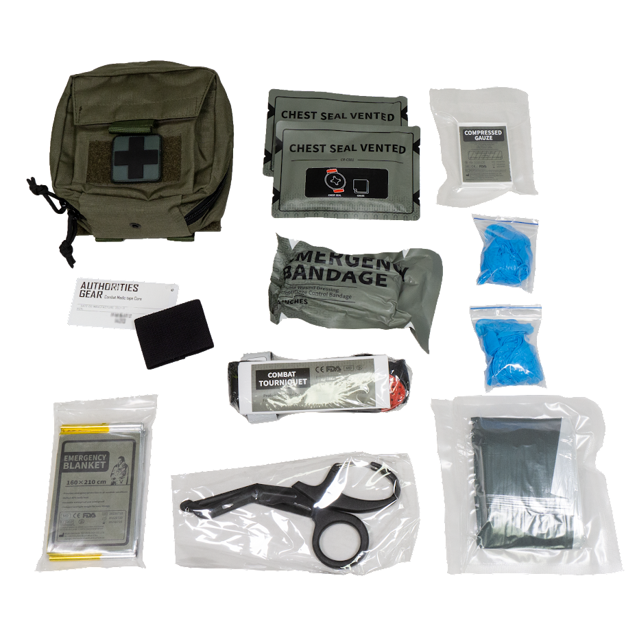 Authorities IFAK BLEED KIT, Ranger Green