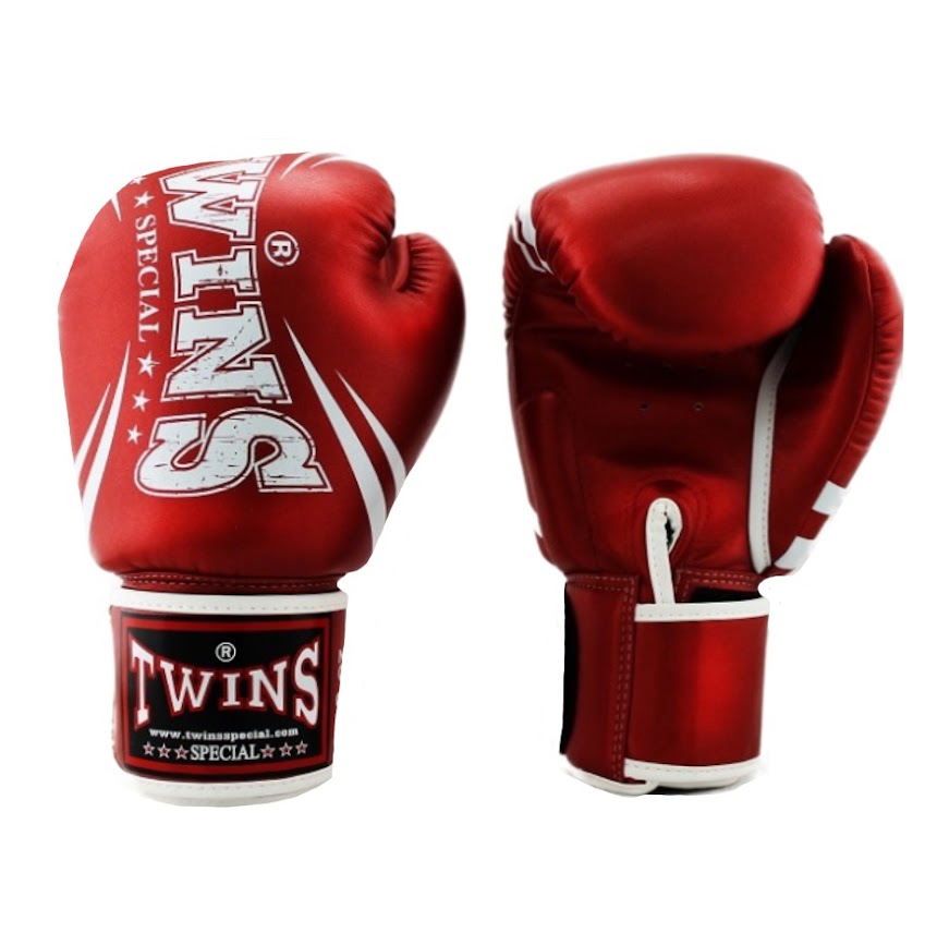 Twins nyrkkeilyhanskat E-Metal RED