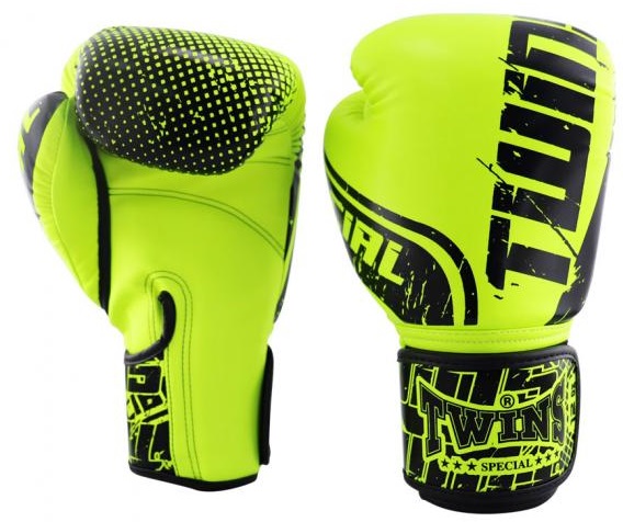 Twins Special nyrkkeilyhanskat E-Carbon Green