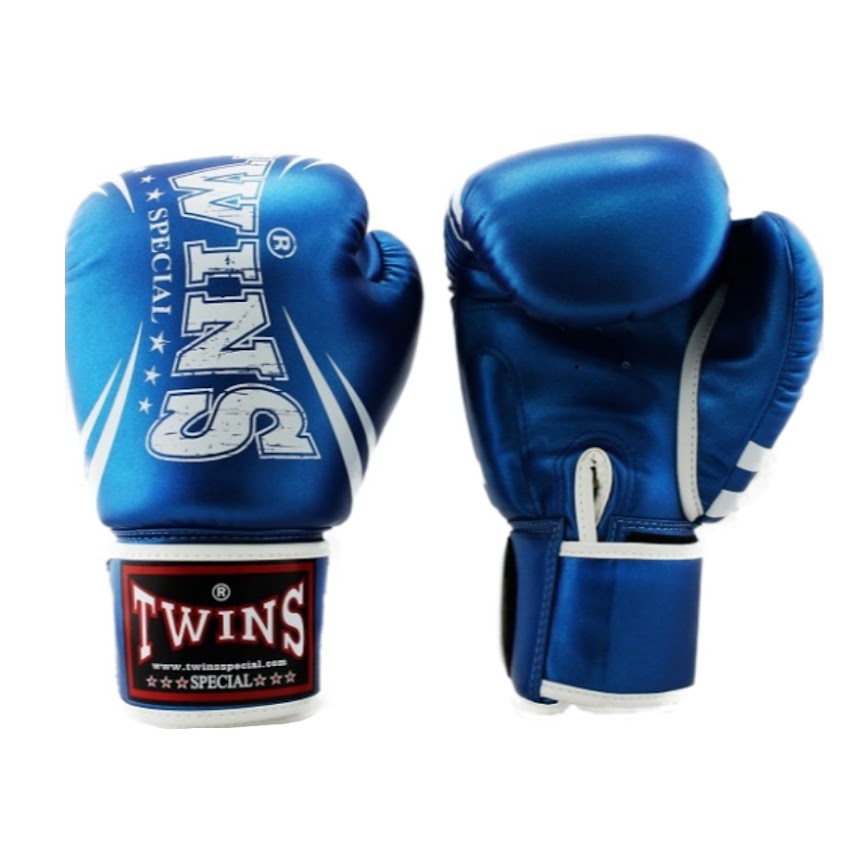 Twins nyrkkeilyhanskat E-Metal BLUE