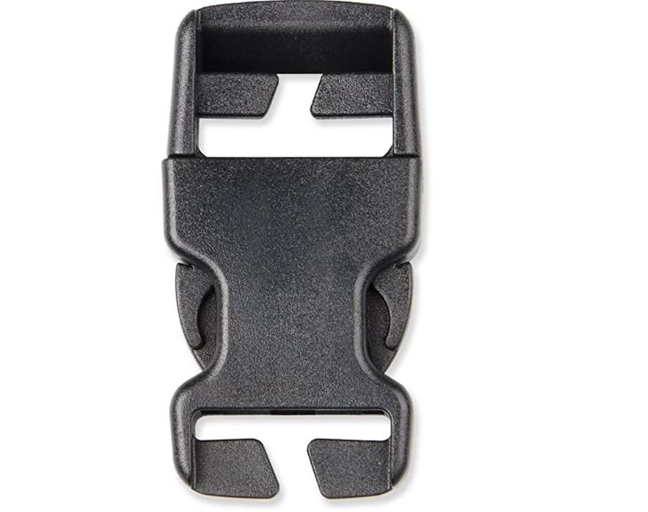 Total Maahantuonti Split solki 38mm MUSTA