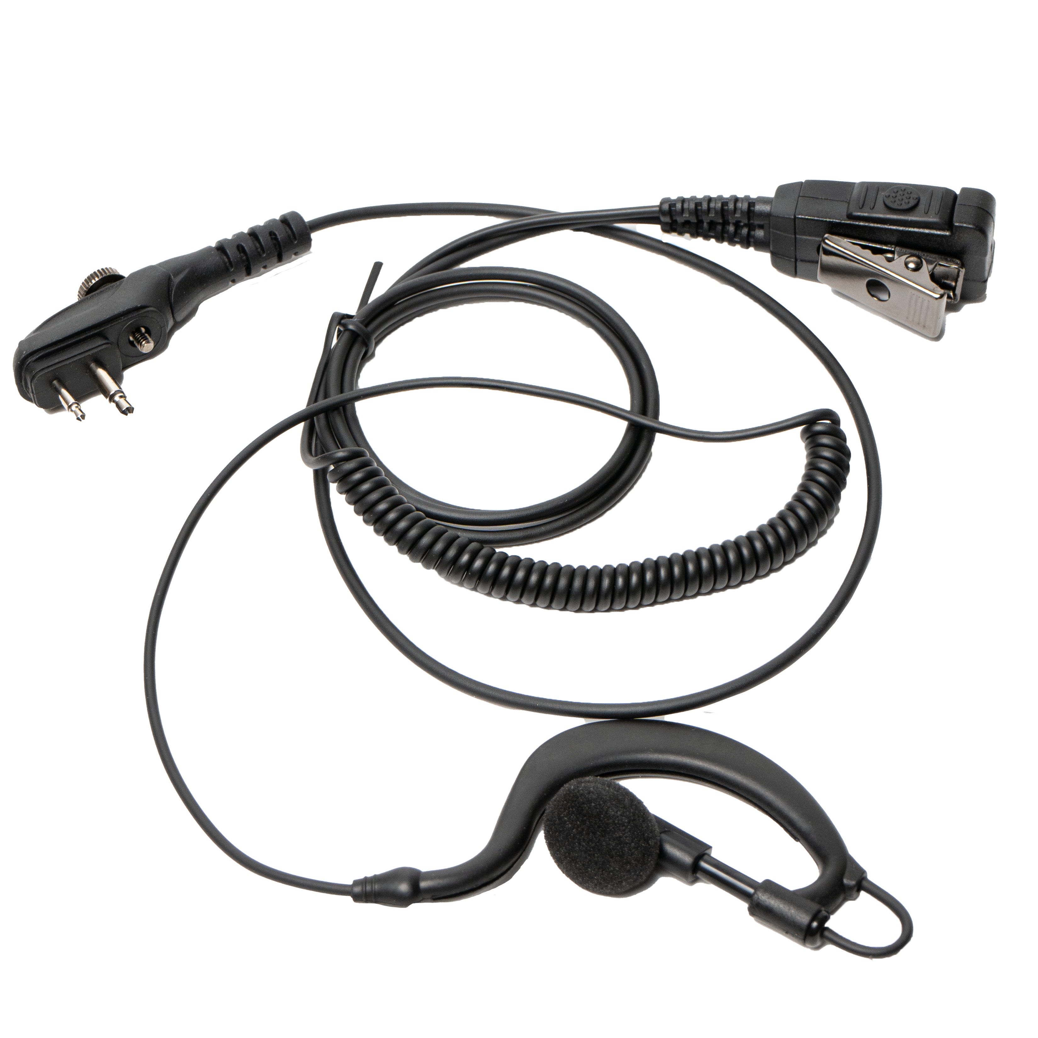 HYTERA Radiopuhelimen Headset, C-lenkki