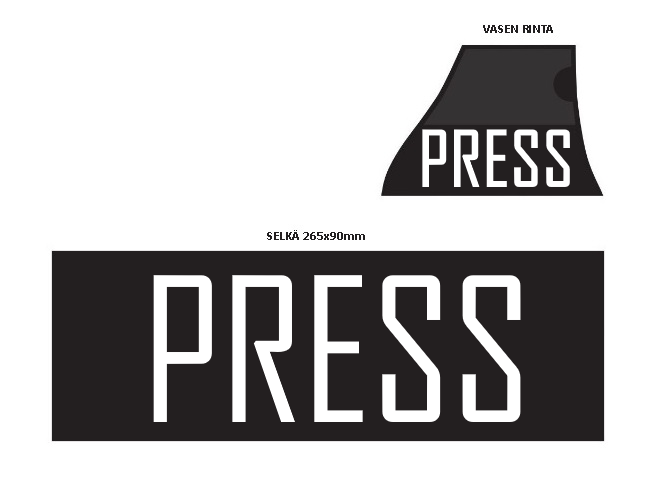 Authorities Gear Compact tunnuspaketti - PRESS