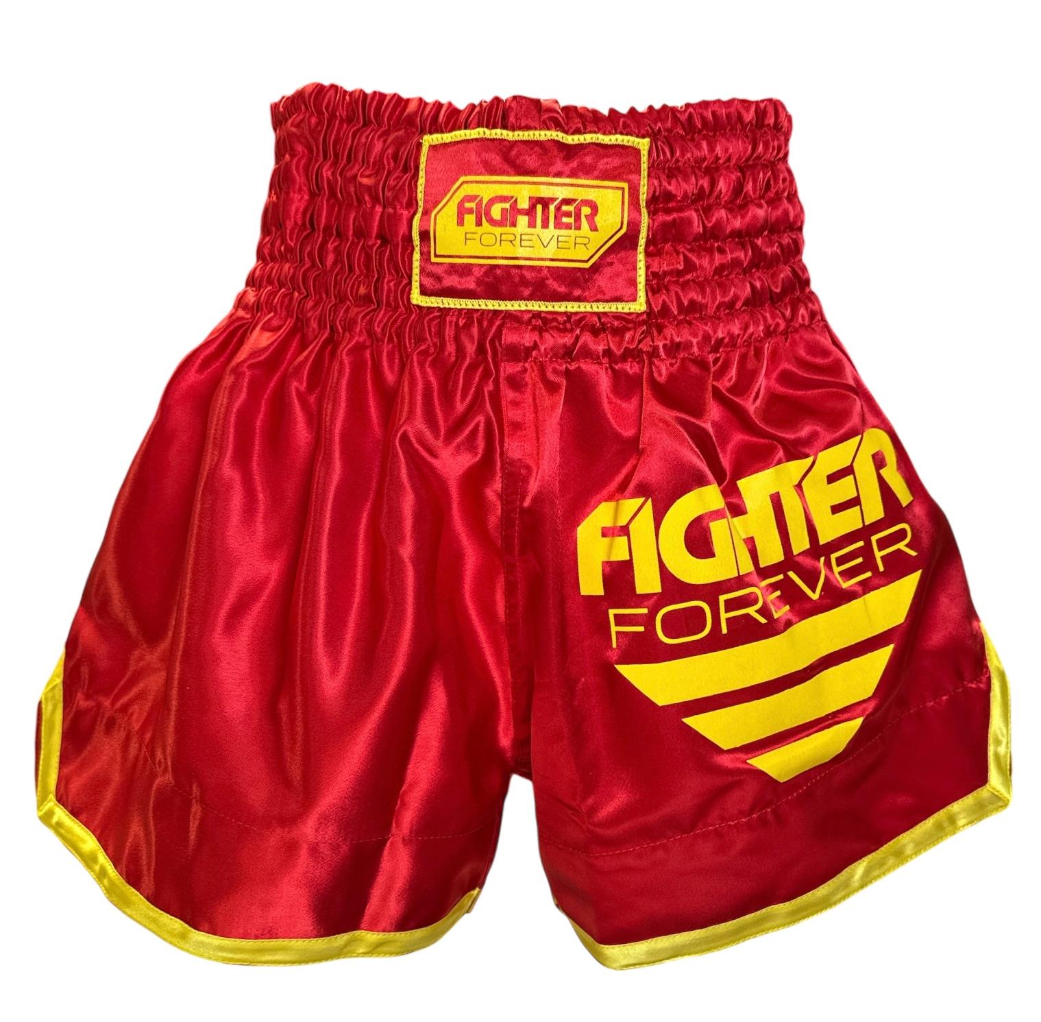 Osta Fighter Forever Thainyrkkeilyshortsit PUNA-KELTA Total Shopista