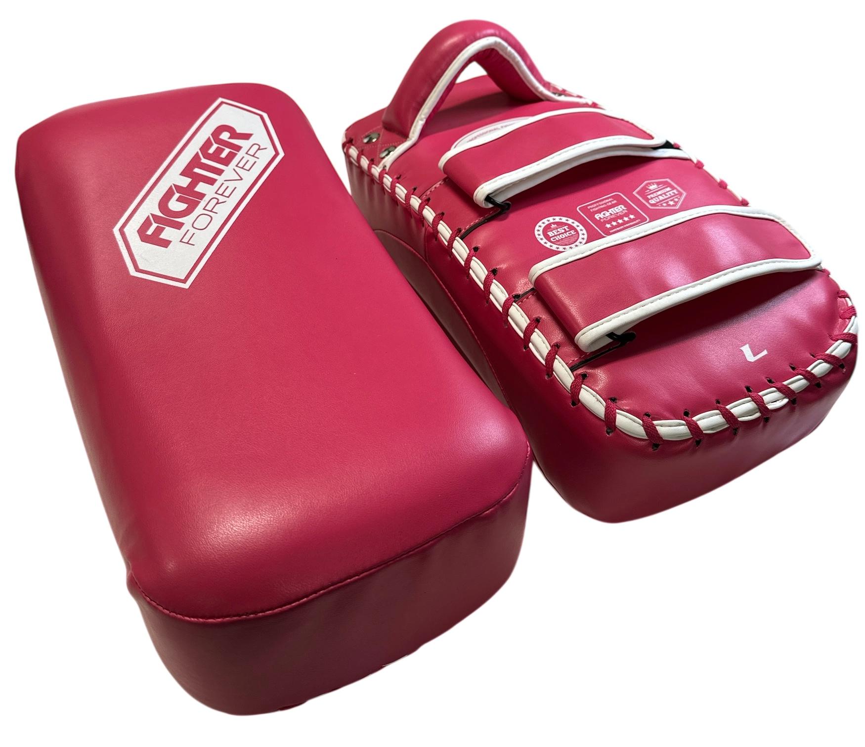 Osta Fighter Forever Thai Pad Potkutyynyt SOFT PINKKI-VALKO 36cm Total Shopista