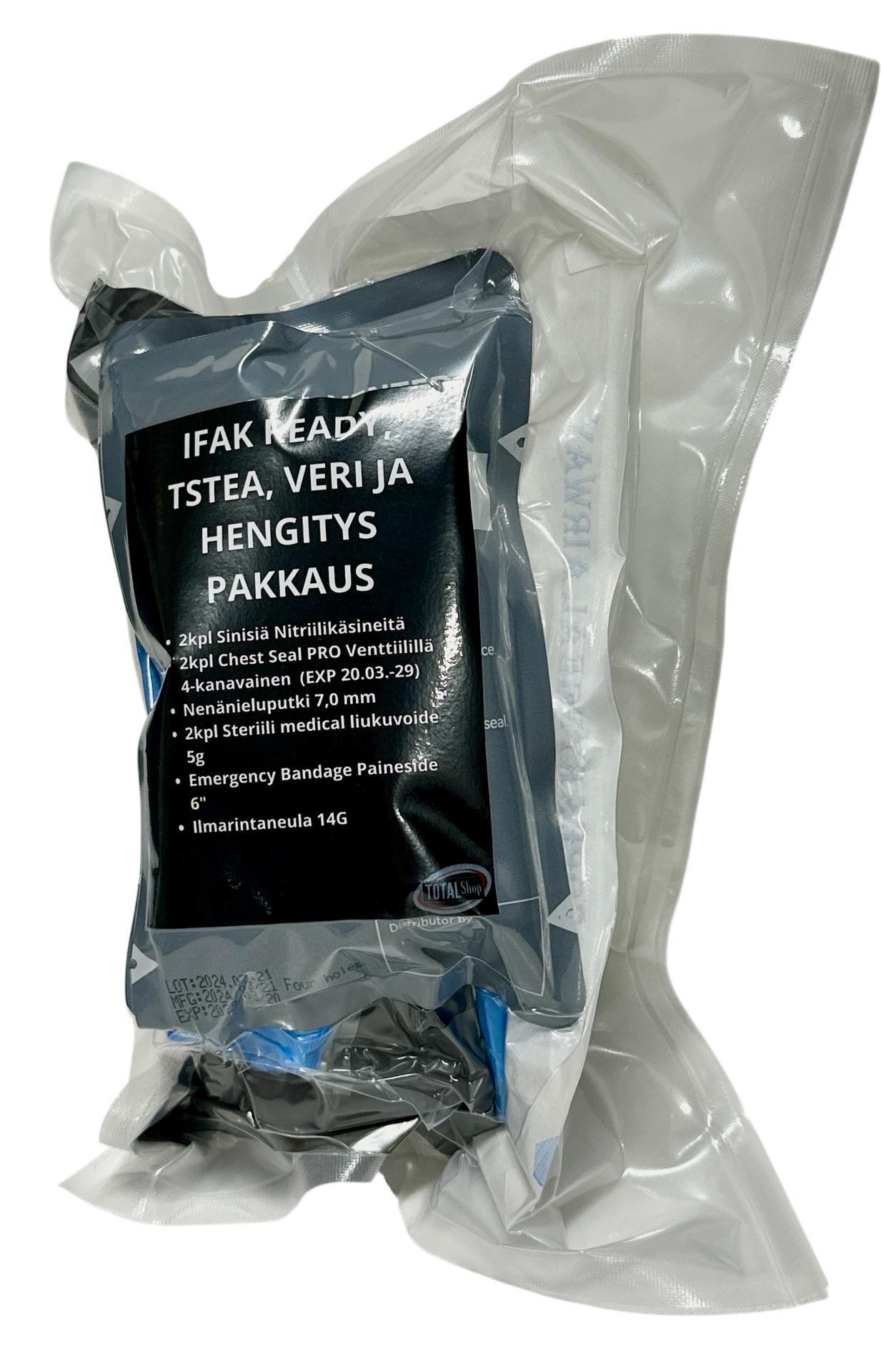 Osta IFAK READY TSTEA VERI JA HENGITYS PAKKAUS Total Shopista