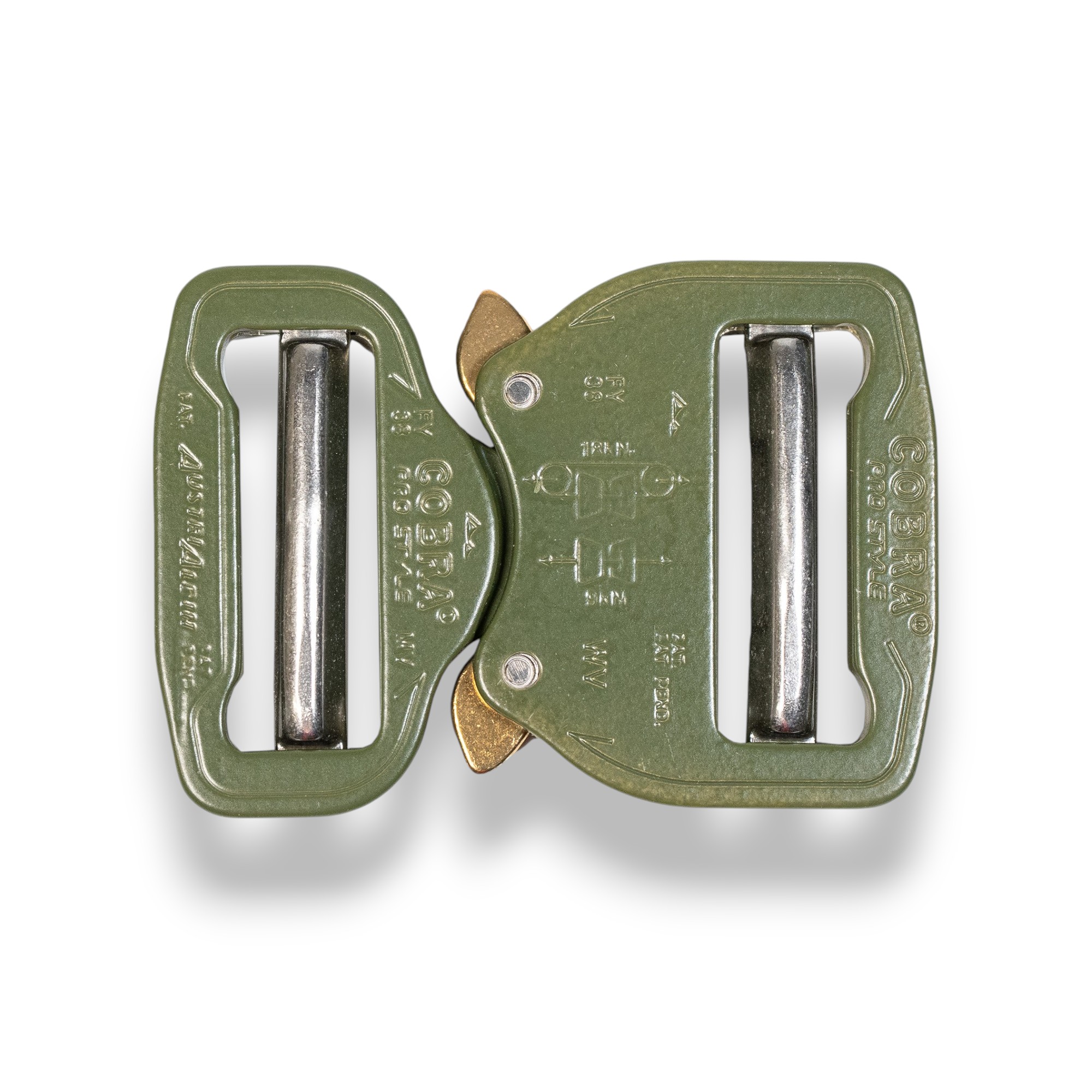 AustriAlpin COBRA PRO STYLE solki, 38mm, olive green