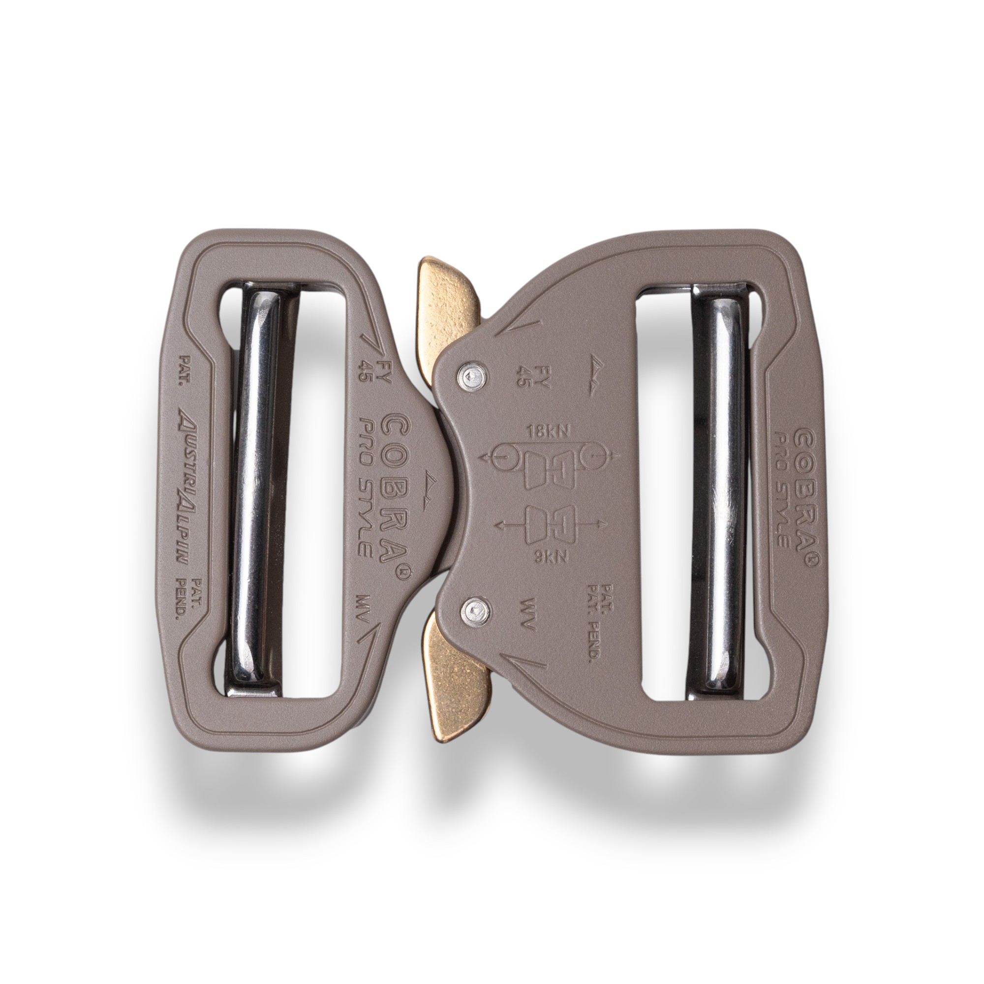 AustriAlpin COBRA PRO STYLE solki, 45mm, elephant grey HPC