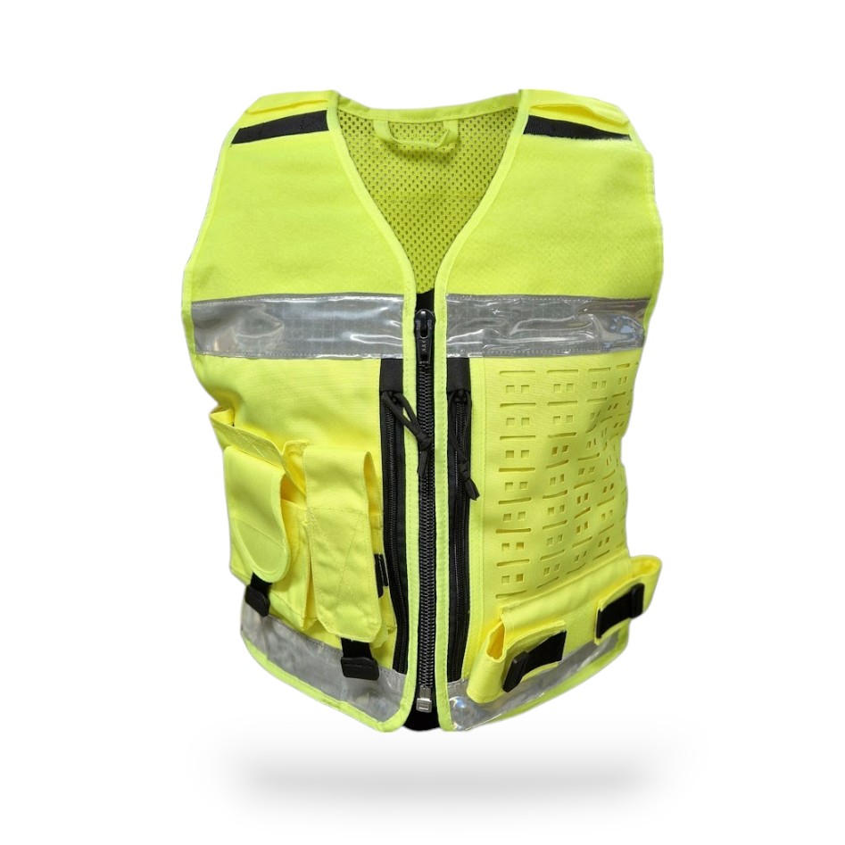 Authorities Gear Hi-Viz Varusteliivi Keltainen