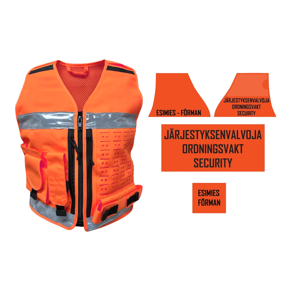 Osta Authorities Gear Järjestyksenvalvojanliivi ESIMIES | REGULAR Total Shopista