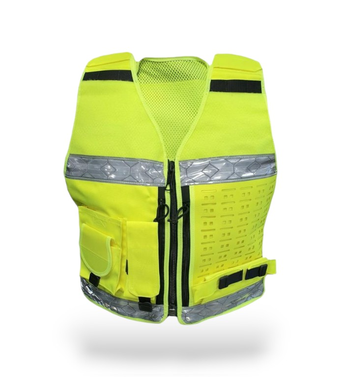 Authorities Gear Hi-Viz Varusteliivi Keltainen