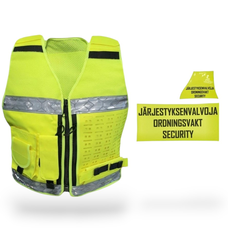 Authorities Gear järjestyksenvalvojan varusteliivi LARGE