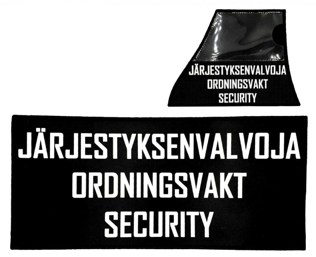 Authorities Gear Varusteliivin JLJV tunnuspaketti