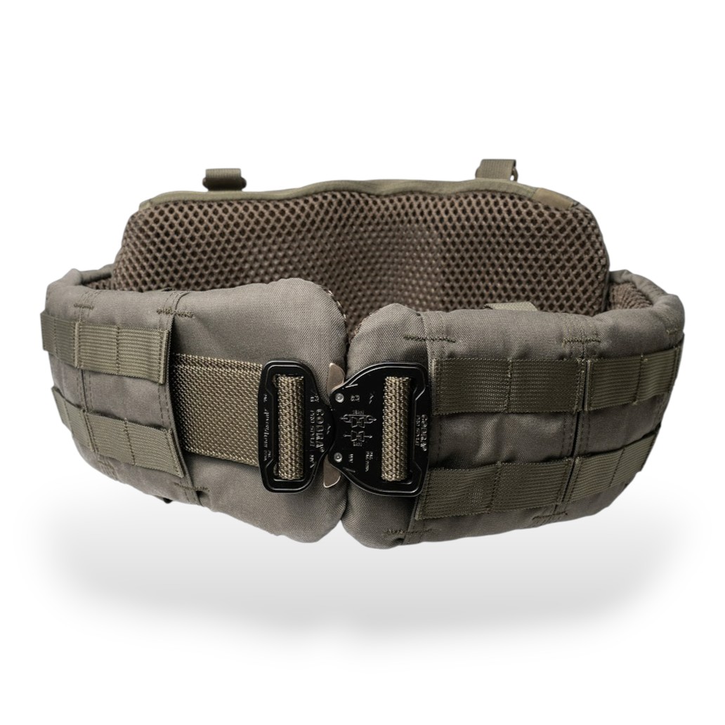 Authorities Gear PRO Battle Belt NIJ IIIA +55J Pistosuoja, Ranger Green