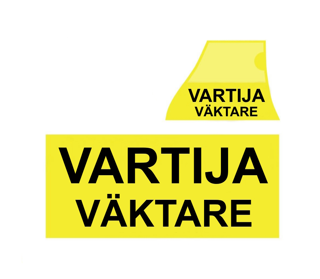 Authorities Gear varusteliivin VARTIJA-VÄKTARE tunnuspaketti Keltainen