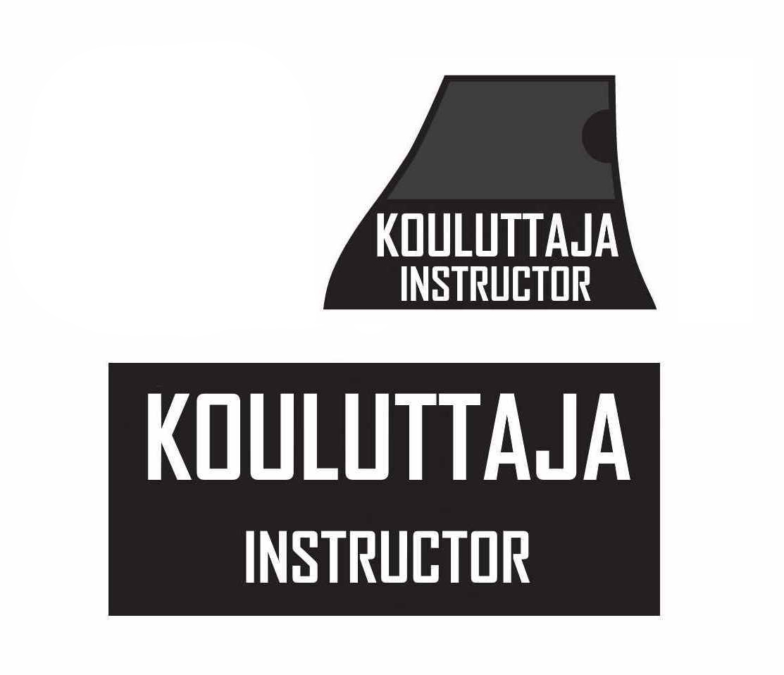 Authorities Gear Varusteliivin KOULUTTAJA tunnuspaketti- MUSTA
