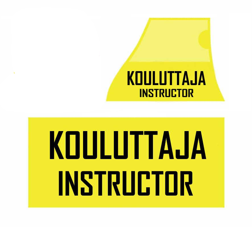 Authorities Gear Varusteliivin KOULUTTAJA tunnuspaketti- KELTAINEN